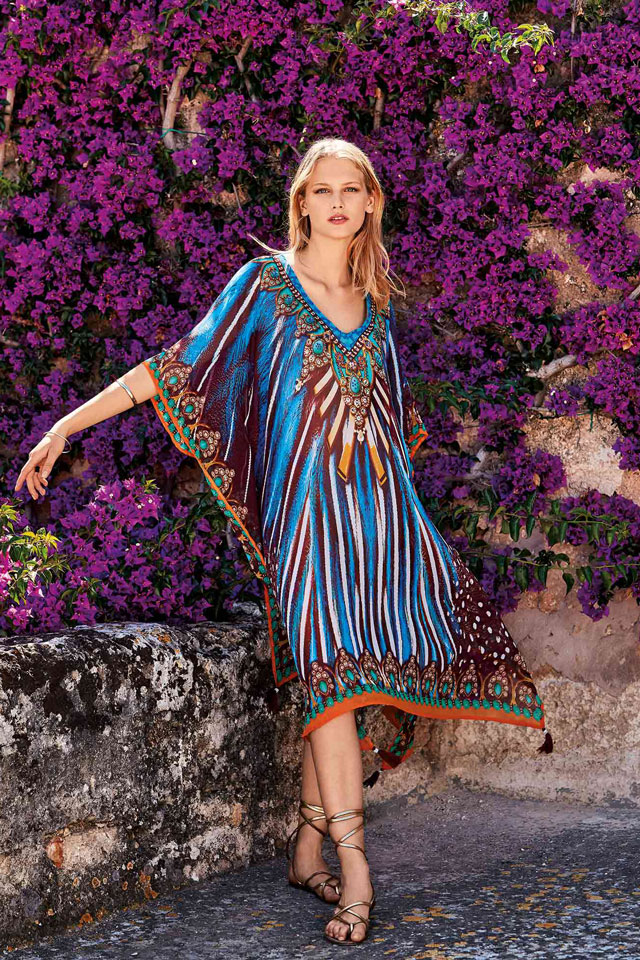 Featured image for “Kaftano Poncho Fuego Iconique”