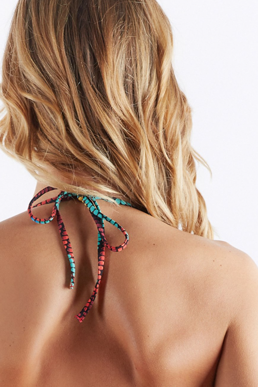 Bikini top arricciatura centrale e slip Italia Miss Bikini - immagine 6