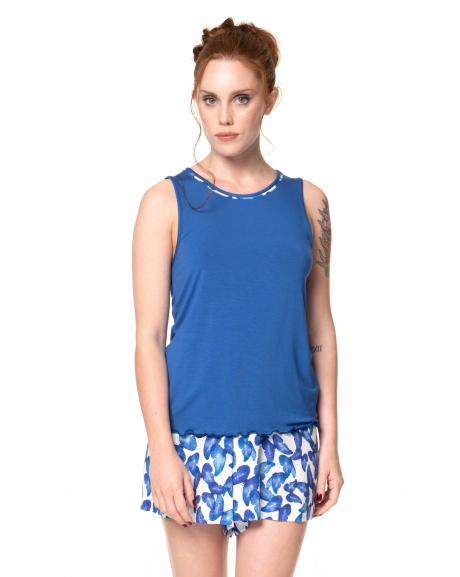 Featured image for “Pigiama top e shorts Pepita”