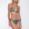 Bikini Triangolo Con Spirale e Strass Di Borchie Miss Bikini