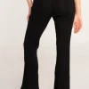 Pantalone Donna Svasato Oscalito Lana Seta - immagine 2