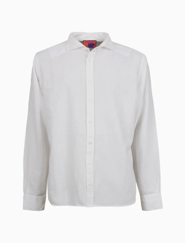 Camicia Uomo Lino Uomo Gallo