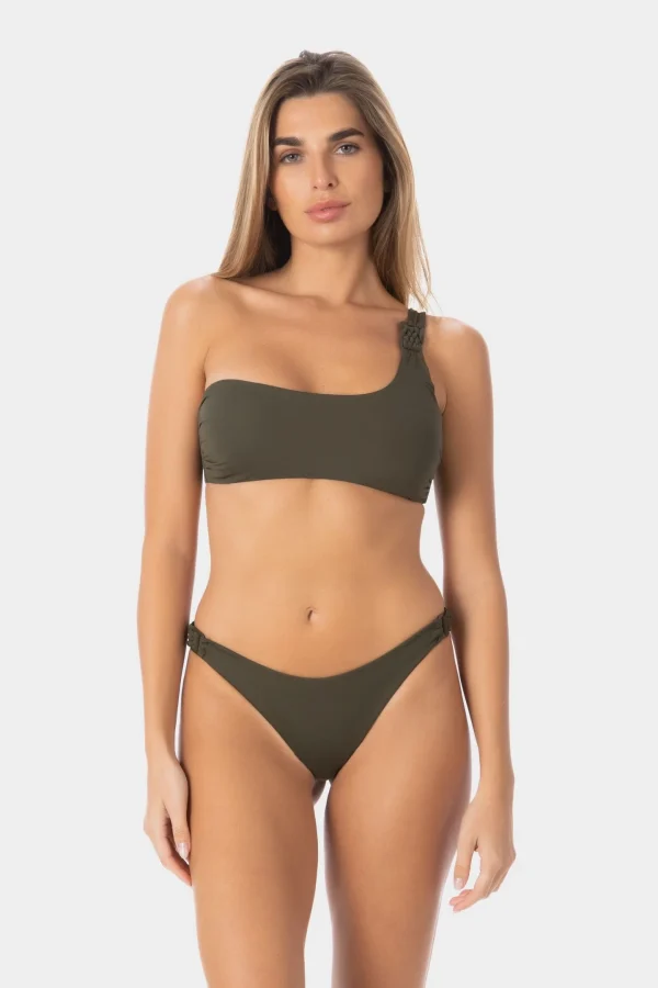 Bikini Monospalla Con Accessorio Raggianti - immagine 2