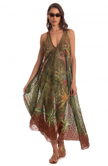 Featured image for “Abito Foulard Safari Pin-Up Stars”