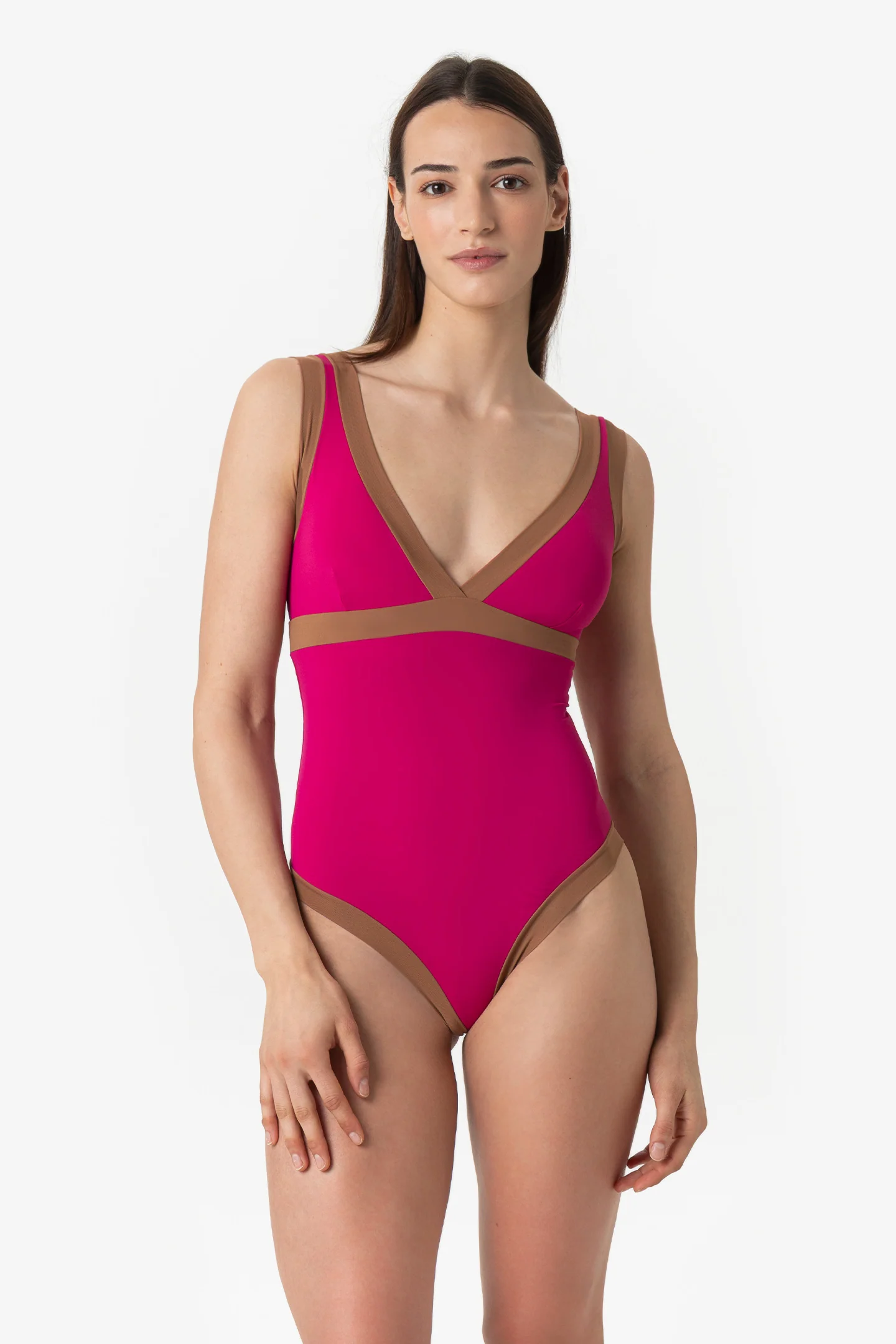 Costume Intero Bordato Raggianti