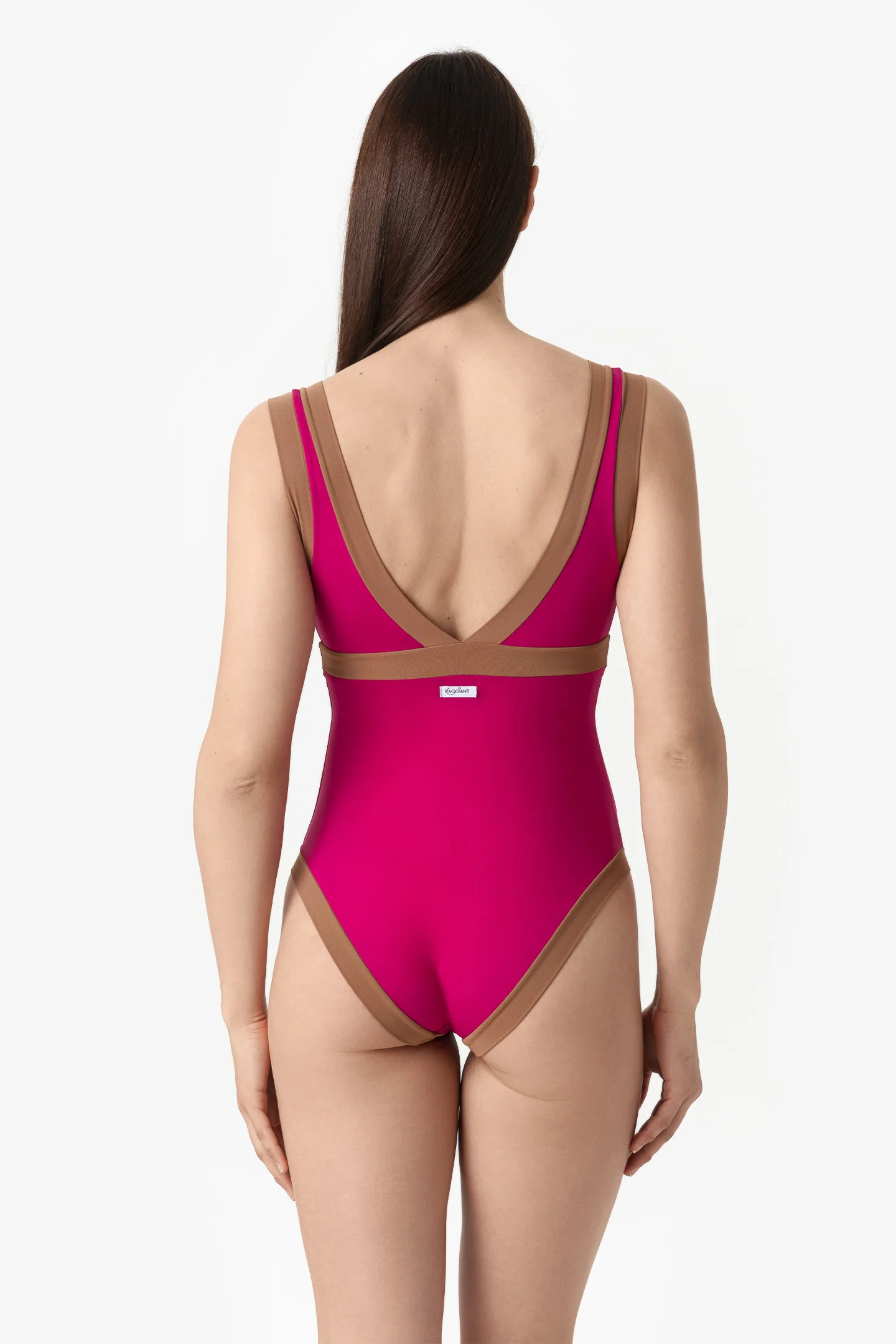 Costume Intero Bordato Raggianti - immagine 3