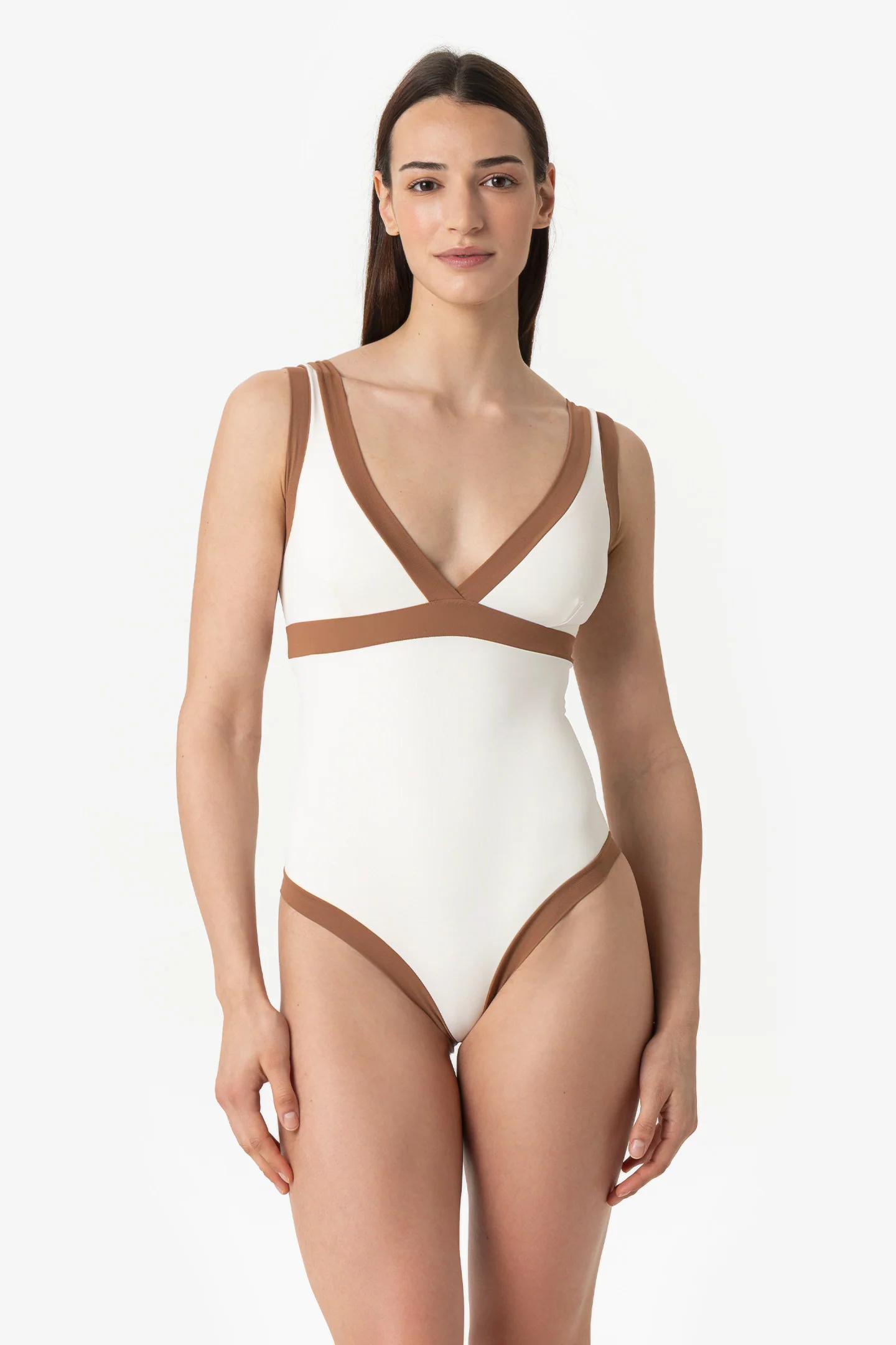 Costume Intero Bordato Raggianti - immagine 2